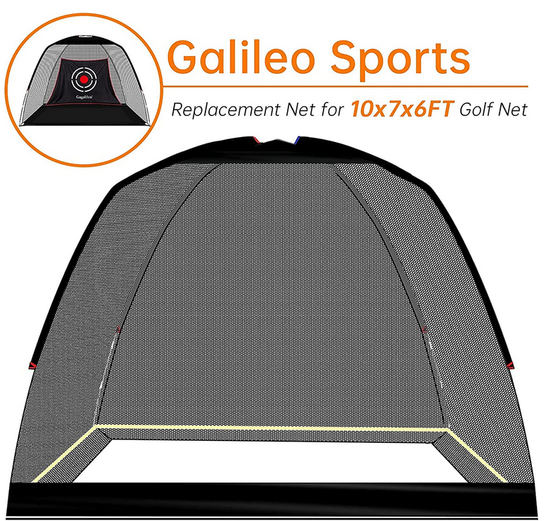 Kapler Golf Net Only, 10x7x6ft Golf Net Replacement