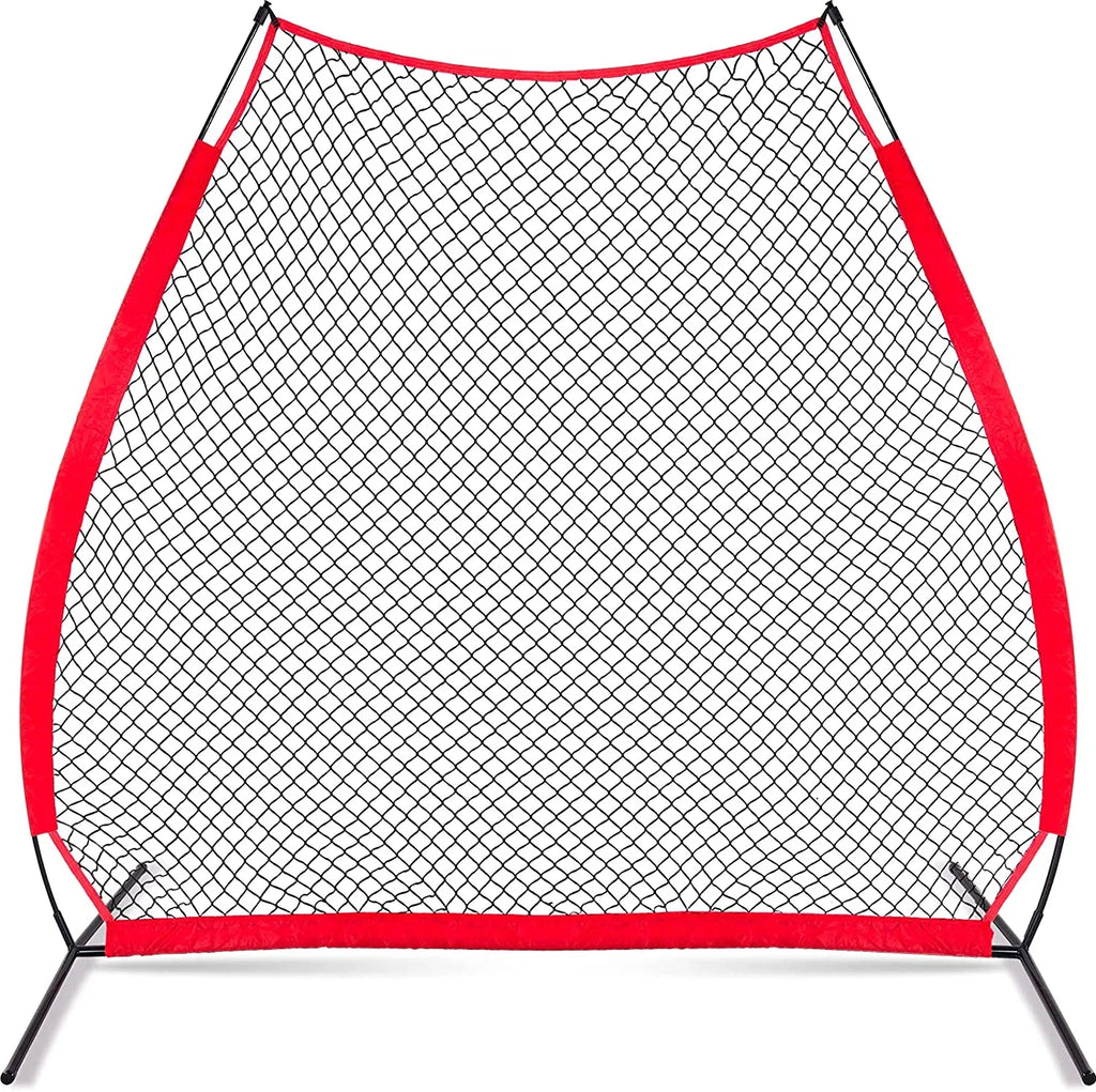 Baseball Screen A-Frame, 7X7FT Pitching Screen Baseball Softball Training Net with A Carry Bag | Kapler - Kapler Sports