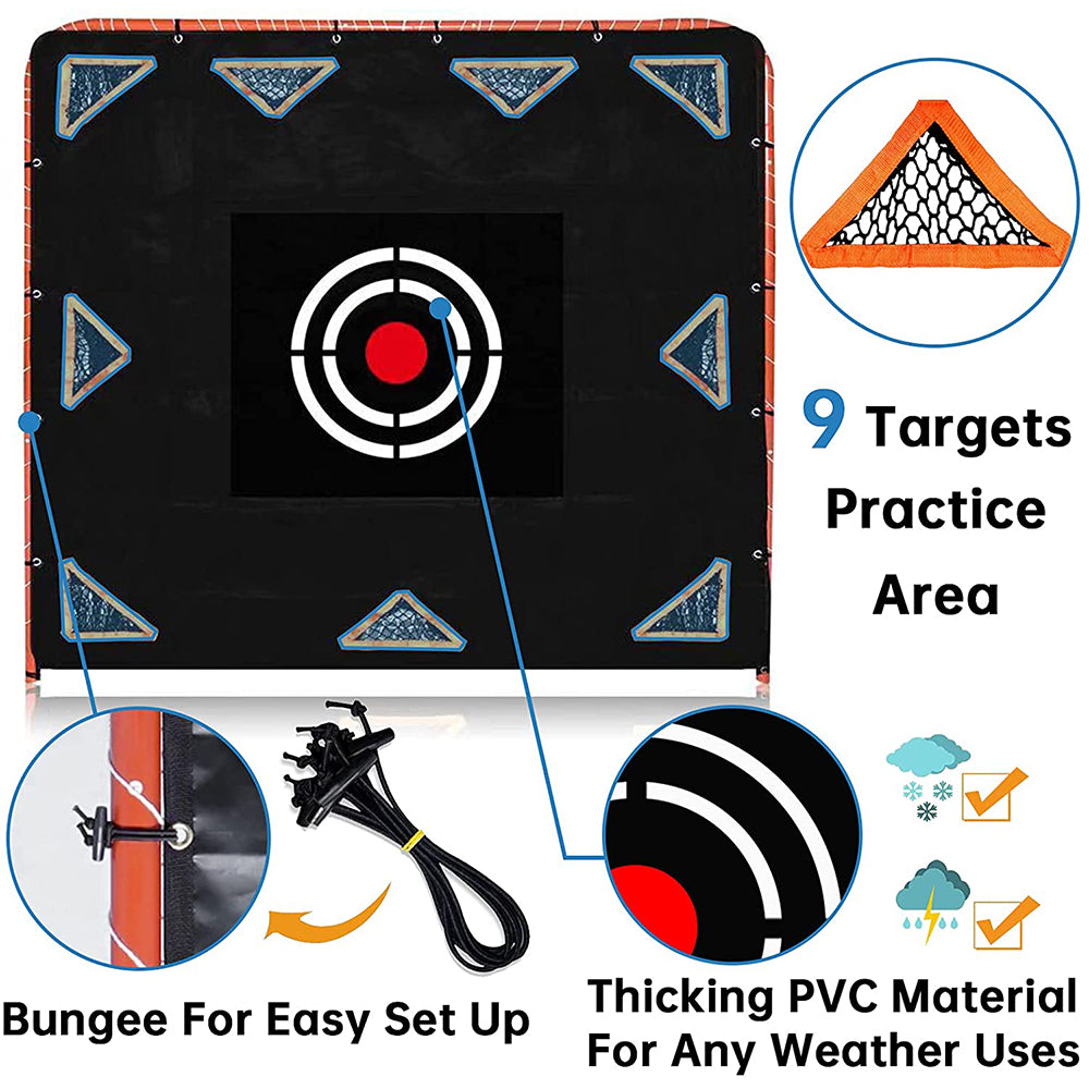 Kapler Lacrosse Goal Target Lacrosse Goal Shooting Target Corner Targets for Shooting Practice | 6X 6 |